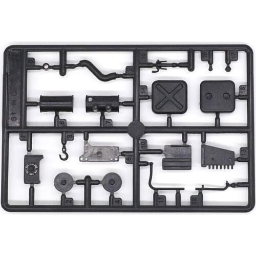 Orlando Hunter Car Model 1 32M01 Army Truck Original Accessories Winch Lower Outlet Pipe SA0078