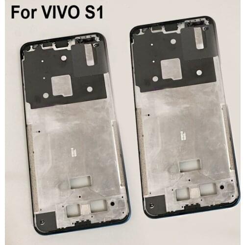 Original LCD Holder Screen Front Frame For VIVO S1 s1 Housing Case Middle Frame No Power Volume Buttons VIVOS1 Repair Parts