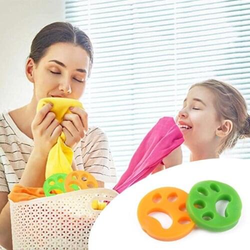 Pet Sticky Hair Artifact Clothes Hair Remover Washer Dryer Can Clean Pet Household Cleaning Tools 2pcs