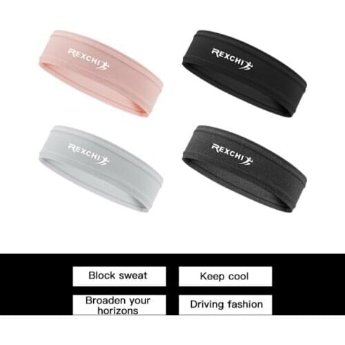 Outdoor Sports Headband Portable Fitness Hair Bands Man Woman Hair Wrap Brace Elastic Cycling Yoga Running Exercising Sweatband