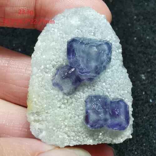 Natural blue-green fluorite mineral specimen aura meditation healing teaching collection home decoration ornament appreciation