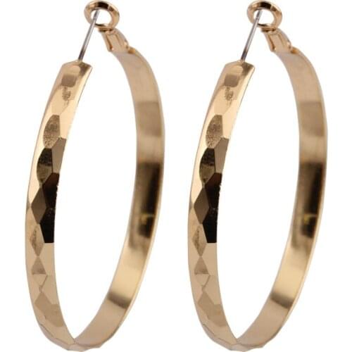 Beadsland Cooper Earrings 5CM Diameter Fashion Jewelry Women Gift