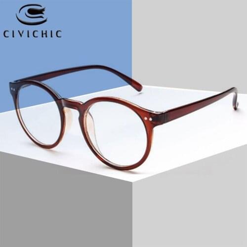 Chic Women Glasses Frame Myopia Optical Eyewear Frames Retro Round Eyeglasses Clear Gafas De Marca Mujer HD Lunette De Vue COG94