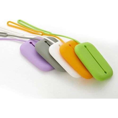 ERAL travelers silica gel card bag. Worldwide parcel post. Simple life colorful series. Multi-purpose hanging rope jackets and