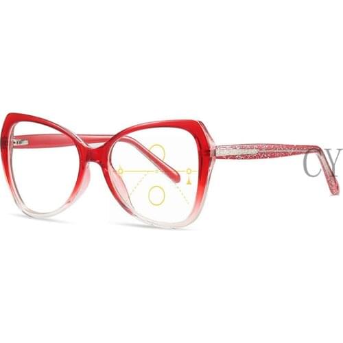 Vintage Transition Sunglasses Photochromic Reading Glasses Men Women Multifocal Diopter Progressive Round Reading Glasses FML