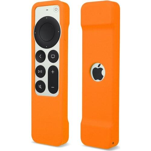 2021 Anti-Lost Protective Case For Apple TV 4K 2nd Gen Siri Remote Control Anti-Slip Durable Anti-Slip Silicon Shockproof shell