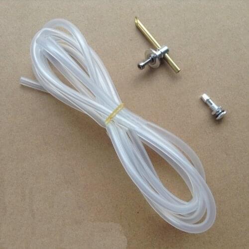 1Set Motor/ESC Water Cooling Assembly Inlet Outlet 3*5mm Silicone Water Pipe+ M6 Water Nozzle+Stern Water Mouth for RC Boats