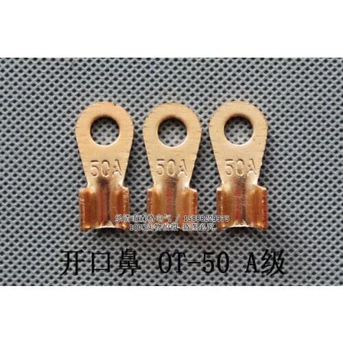 1piece OT-50A Copper passing through terminal Electric power fittings equipment contact A type