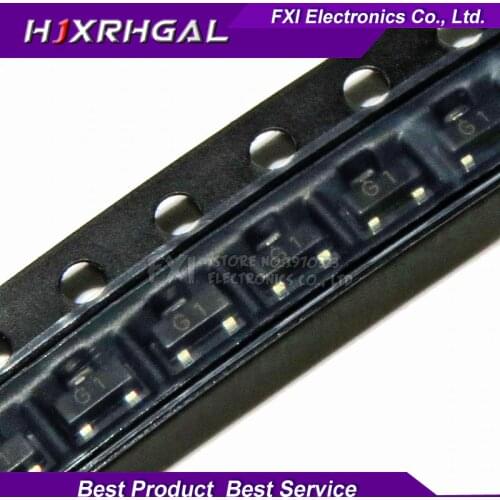 100PCS 2N5551 SOT23 MMBT5551 G1 SOT23-3 Bipolar Transistors - BJT PNP Transistor New original