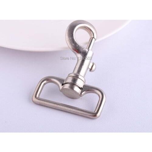 2PCS Practical Matel Snap Hooks Rotary Swivel For Backpack Lobster Clasps dog Hooks