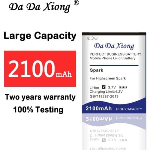 Da Da Xiong 2100mAh Highscreen Spark Battery for Highscreen Spark Mobile phone