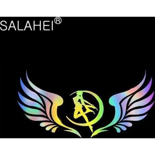 Car Decoration Body Laser Stickers Waterproof Creative Anime Decals New Design Auto Rear Windshield Exterior Styling Accessories