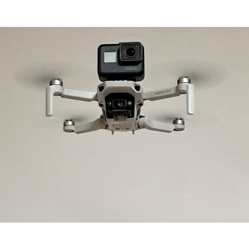 Camera Holder Stand GOPRO Hero 5 6 7 8 Insta360 Bracket Osmo Pocket Action Sports Camera Mount for DJI MAVIC Mini Drone Bracket