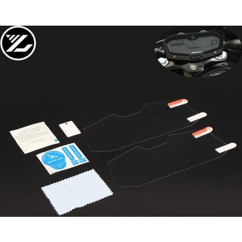 FOR Yamaha FZ07 MT 07 2014 2015 2016 2017 Dashboard Cluster Scratch Protection Instrument Speedometer Film Screen Protector
