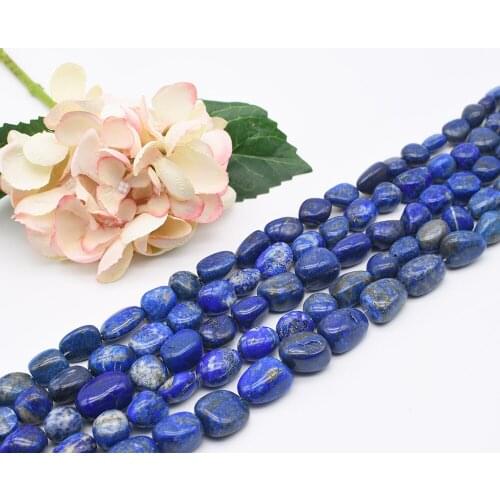 13-15x18-22mm Natural Top Quality irregular Original Lazuli Beads irregular Loose Bead 15.5"