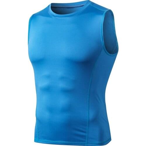 2021 New Training Shirt Men Sport Clothes Men Compression T-Shirt Sports Tankl Top Bodybuilding Tee Shirt homme Sport Fitness