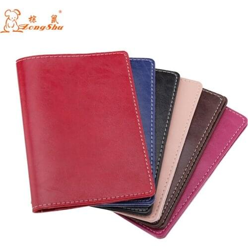 Microfiber leather Passport Cover Travel Passport Holder Bag Passport Case Wallet License Credit Card Holder