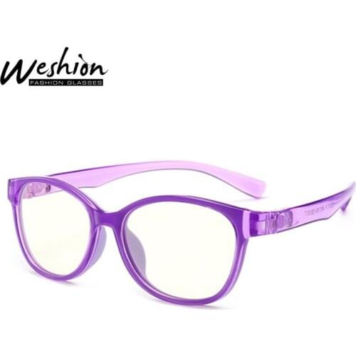 Teens Anti Blue Light Glasses Kids Boy Girls Children Optical Silicone Frame Youth TR Reading Computer Anti Reflective UV 5-16