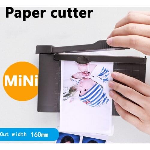 A5 Paper Trimmer 1-6 Inch Photo Paper Guillotine Built-In Ruler Paper Cutter Universal Office School Stationery Cutting Supplies