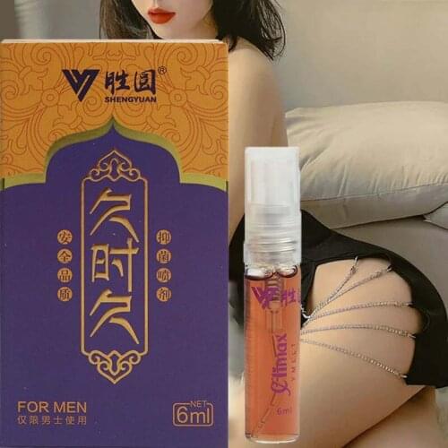 6ML Sex Delay Spray for Men Non-Numbing Male Delay Ejaculation Sex Spray Premature EjaculationMan Prolong Sprays Penis