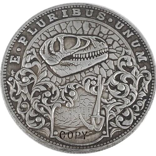 Type #34_Hobo Nickel Coin Morgan Dollar Copy Coin
