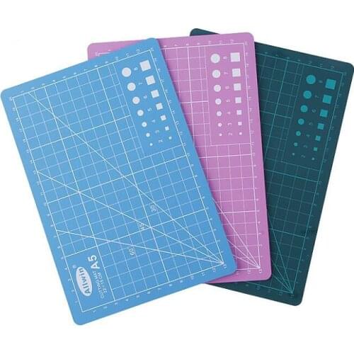 1 Piece A4 A5 PVC Cutting Mat Pad Patchwork Cut Pad A5 Patchwork Tools Manual DIY Tool Cutting Board