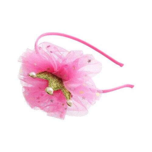 1pcs Korean version of sweet satin pleated headband, cream girl all-match headdress