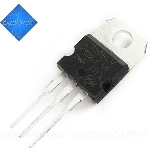 1pcs/lot L7912CV L7908CV L7909CV L7915CV L7918CV L7924CV L7924 L7918 L7909 L7908 L7912 12V TO-220 In Stock