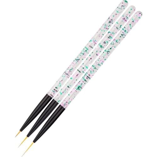 3X Professional Nail Salon Tool Dotting Pen Nail Art Pens Nail Beauty Tools