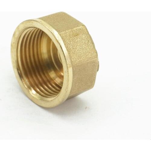 3/4" BSPP female Thread Brass Pipe Countersunk Plug hex head socket Pipe fittings End Cap