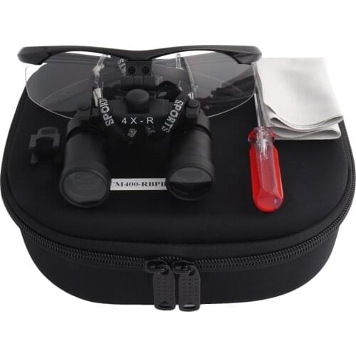 High Magnification Binocular Dental Loupe Surgery Surgical Magnifier Optical Microsurgery Magnifying Glasses 4x 6x 8x-R