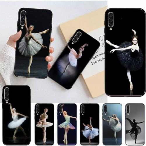 Sexy Ballet Dancing Girls Ballerina Ballet Phone Case For Samsung galaxy S 7 8 9 10 20 edge A 6 10 20 30 50 51 70 note 10 plus