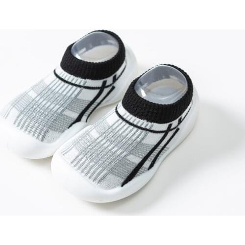 Spring/autumn toddler shoes Childrens Indoor Socks Shoes Toddler Baby Anti-slip Floor Socks With Soft Rubber