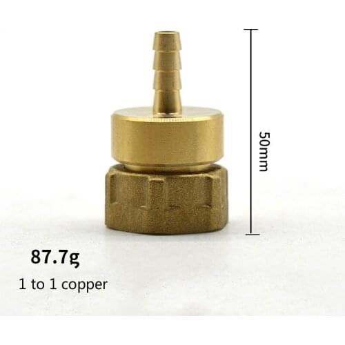 DN20 brass barb pipe fittings manifold brass fittings 1.6Mpa floor heating manifold connector