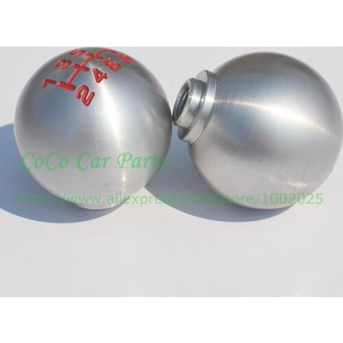 FD2 Gear Shift Knob 5MT Racing Car Shift Knob Aluminum Ball Shape 6 Speed