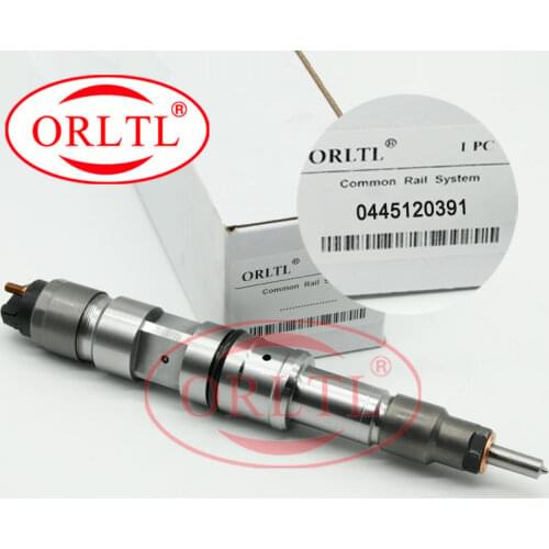 Diesel Injection 0445120391 Common Rail Injector 0 445 120 391 Assembly Nozzle 0445 120 391 For Weichai Heavy Trucks