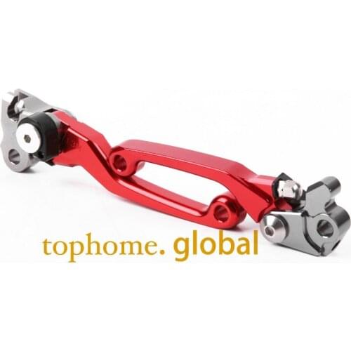 Hot one pair CNC Pivot Dirttbike Brake Clutch Levers For Honda CRF450R 2004 2005 2006