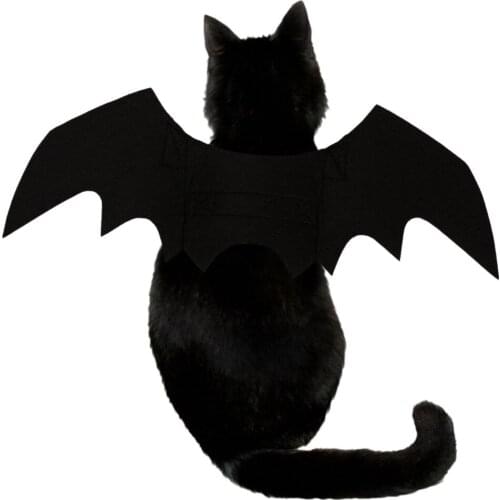 Cute Pet Cat Halloween Christmas Cosplay Clothing Bat Wings For Pet Dog Cat Costumes for Dogs Cats Puppy Kittens Spider Dress Up