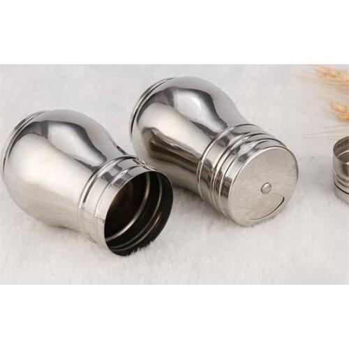Multifunctional Stainless Steel Kitchen Pepper Salt Seasoning Jar Portable Toothpick Holder Household Items
