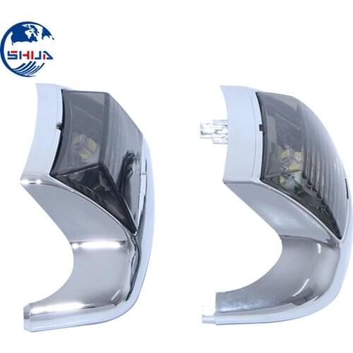 Motorcycle Front Rear Fender Tip Light Lamp Edge LED Mudguard Trim Driving Light For Harley Ultra Classic Electra Glide Softail