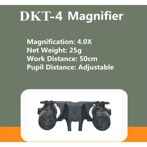 Orginal Korea 4.0X Binocular Magnifier Dental Loupes Surgical Magnifying Glasses