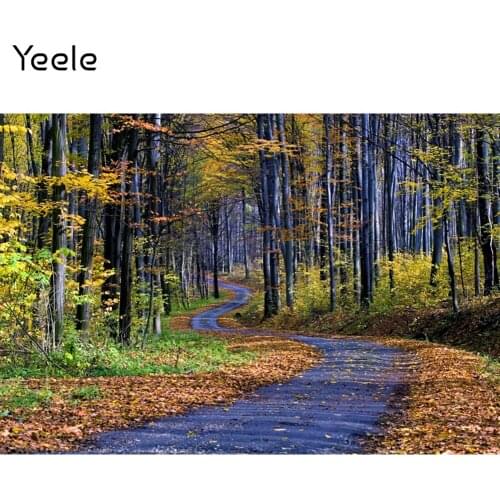 Yeele Autumn Scenery Backdrop Room Decor Photocall Gold Leaves Photographic Baby Shower Background Photography For Photo Studio