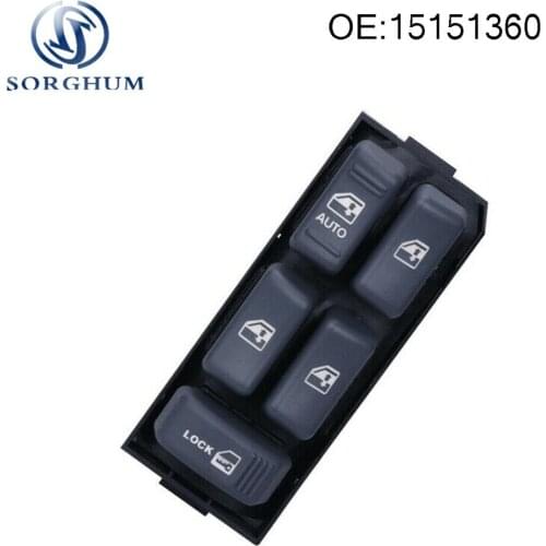 Front Left Power Window Switch 15151360 19244658 For GMC Chevrolet Blazer Cadillac Truck 1995-2005