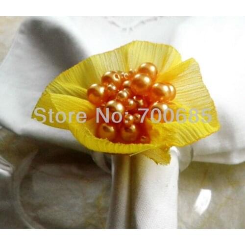 Aliexpress sold beaded wedding napkin ring