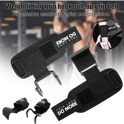 Ultimate Wrist Support Straps Weight Lifting Hooks for Hanging for Pull Ups Wrist Straps with Hooks for Gym B2Cshop