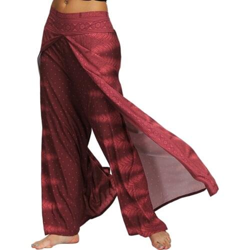 Harem Pants Womens Ladies Casual Summer Loose Trousers Штаны Female Baggy Boho Aladdin Print Casual Fashion Pants 2021 #T1G