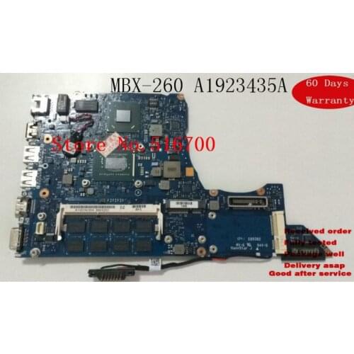 Placa base For Sony SVS131 SVS131B11L MBX-260 Motherboard A1923435A with I5 CPU Working and fully tested