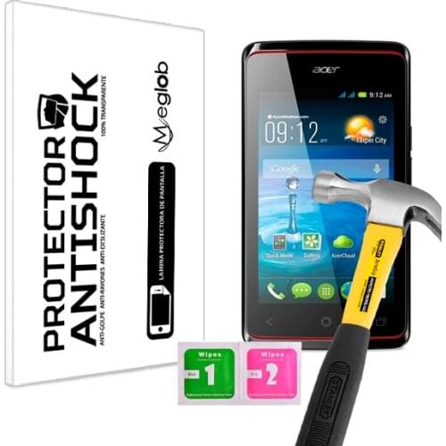 Protector de Pantalla Anti-Shock Anti-Golpe Anti-arañazos Compatible con Acer Liquid Z200