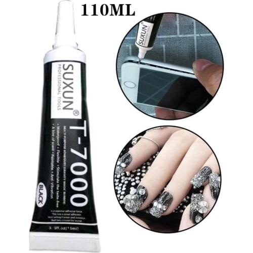 110ml t-7000 black universal glue repair metal glue plastic soft glue DIY handwork