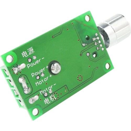 12V 24V 10A PWM DC Motor Speed Controller Adjustable Speed Regulator Dimmer Control Switch for Fan Motors